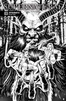 Cover of Cover L Ken Haeser Incentive B&W Variant (1:7)