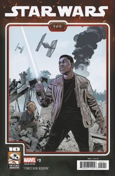 Cover of Chris Sprouse The Force Awakens 10th Ann Variant