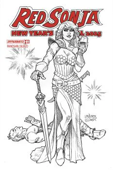 Cover of Joseph Michael Linsner Blind Bag B&W Variant