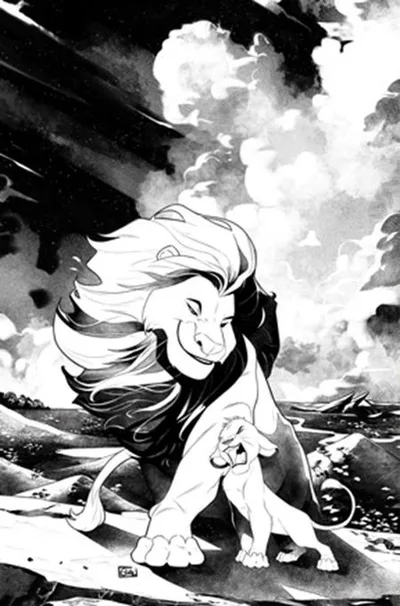 Cover of Cover K Edwin Galmon Incentive B&W Virgin Variant (1:35)