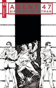 Cover of Jonathan Lau 1:10 Retailer Incentive B&W Variant Cover A