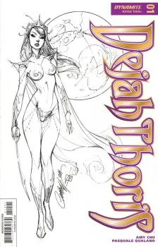 Cover of J. Scott Campbell Incentive B&W Variant (1:50)
