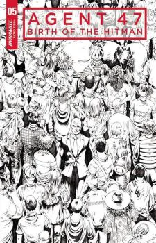 Cover of Jonathan Lau 1:10 Retailer Incentive B&W Variant Cover A
