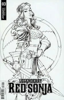 Cover of Cover B Incentive Joe Benitez Black & White Variant Cover