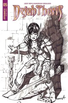 Cover of Incentive Sergio Davila Black & White Cover
