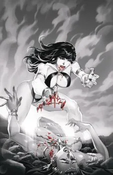 Cover of Cover T Mega Gaming BW Bloody Virgin