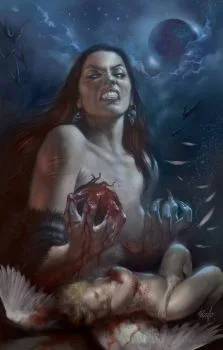 Cover of Lucio Parrillo Scorpion Comics ""Blue"" Edition