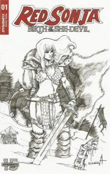 Cover of Cover E Incentive Sergio Davila Black & White Cover