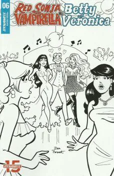 Cover of Cover F 10 Copy Incentive Dan Parent Black & White Cover