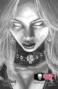 Cover of James O'Barr Death Stare B&W Variant (Ltd. 25)
