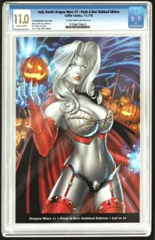 Cover of Mike DeBalfo Peek-A-Boo Slabbed Variant (Ltd. 35)