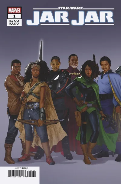 Cover of Taurin Clarke Black History Month Connecting Variant