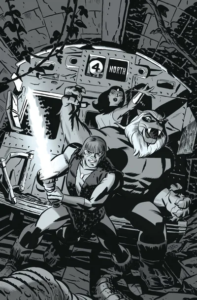 Cover of Cover H 1:15 Michael Cho Black & White Virgin Variant