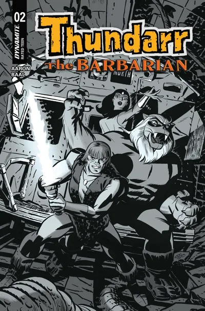 Cover of Cover F 1:10 Michael Cho Black & White Variant