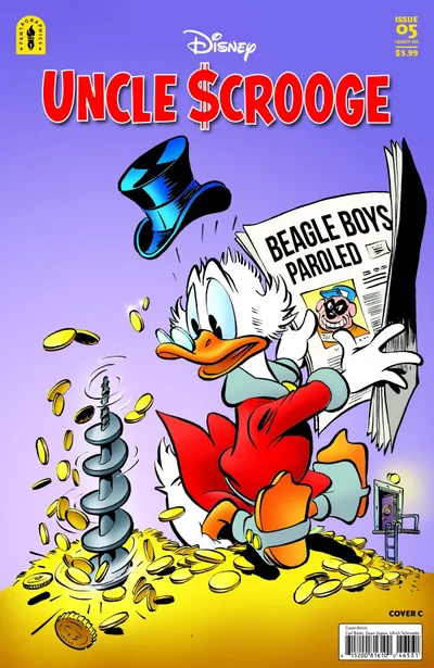 Cover of Cover C 1:10 Carl Barks Variant