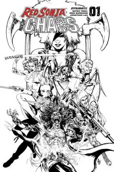 Cover of Cover AE FOC Cover Incentive Jonathan Lau Black & White Cover