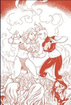 Cover of Cover AQ 15 Copy FOC Garza B&W Tint