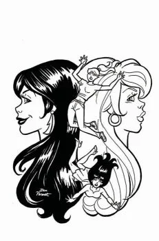 Cover of Cover N 11 Copy Incentive Dan Parent Virgin Black & White Variant Cover