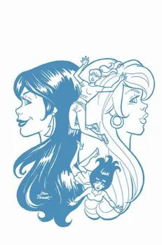 Cover of Cover P 21 Copy Incentive Dan Parent Virgin Blue Tint Variant Cover