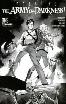 Cover of Cover E Incentive Mirka Andolfo Black & White Variant Cover