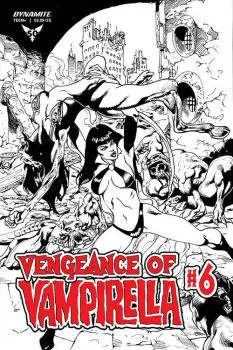 Cover of Cover Q Bonus FOC B&W Variant Cover