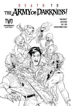 Cover of Cover E Incentive Mirka Andolfo Black & White Cover