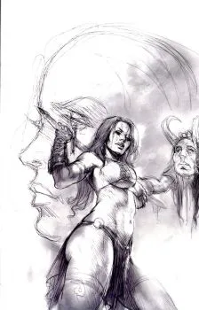 Cover of Cover W Lucio Parrillo Sketch Virgin