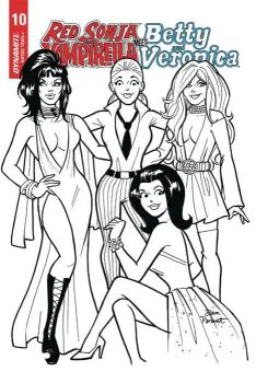 Cover of Cover G Incentive Dan Parent Black & White Cover