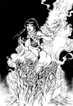 Cover of Cover Q Black & White Virgin FOC Cover