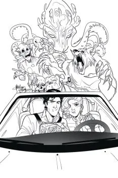 Cover of Cover G 20 Copy Andolfo B&w Virgin Incentive