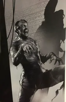 Cover of Cover M 1:11 Virgin Davila B&W Variant