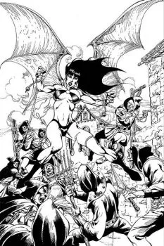 Cover of Cover O Bonus FOC B&W Virgin Castro Cover