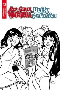 Cover of Cover F Incentive Dan Parent Black & White Variant Cover