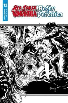 Cover of Cover G Incentive Laura Braga Black & White Variant Cover