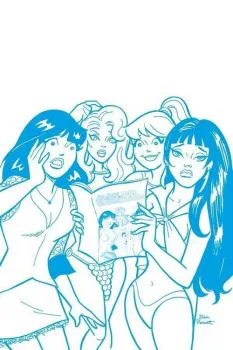 Cover of Cover N Incentive Dan Parent Blue Tint Variant Cover