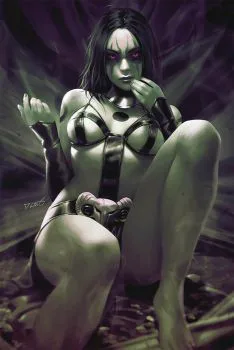 Cover of Cover K Incentive Derrick Chew Monochromatic Virgin Variant Cover