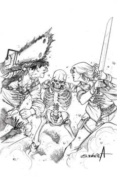 Cover of Cover H Sergio Davila B&W Virgin Variant
