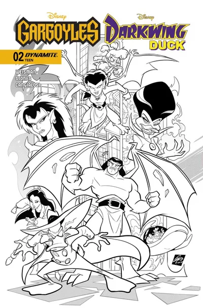 Cover of Cover E 1:10 Ciro Cangialosi Black & White Variant