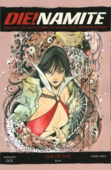 Cover of Cover C Variant Peach Momoko Vampirella Cover