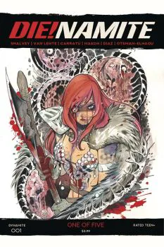 Cover of Cover G Peach Momoko Incentive Red Sonja Zombie Variant
