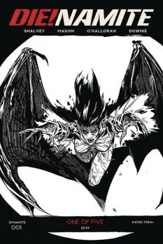 Cover of Cover J Incentive Stephen Mooney Classic Batman Homage Black & White Variant Cover