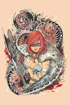 Cover of Cover P Momoko Red Sonja Ltd Virgin Cover