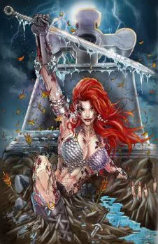 Cover of Cover AD Blue - Tyndall - Out of the Vault / CaptCan Comics (500 print)