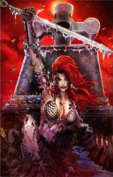 Cover of Cover AE Red - Tyndall - Out of the Vault / CaptCan Comics (250 print)
