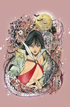 Cover of Cover BA Momoko Vampirella Virgin Metal Variant
