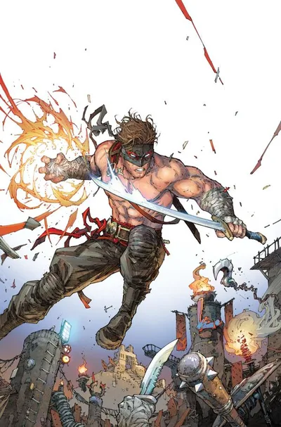 Cover of Cover F Incentive 1:100 Kenneth Rocafort Variant
