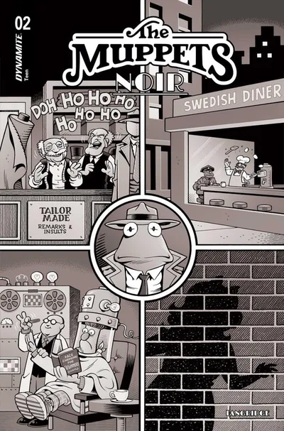 Cover of Cover E 1:15 Roger Langridge Black & White Variant