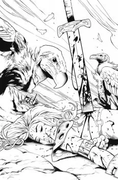 Cover of Greg Land Incentive B&W Virgin Variant (1:7)