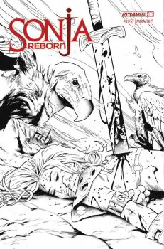 Cover of Greg Land B&W Variant