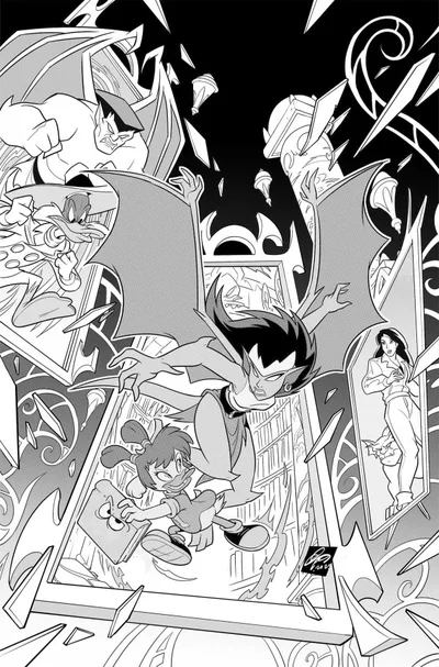 Cover of Cover I 1:20 Ciro Cangialosi Black & White Virgin Variant